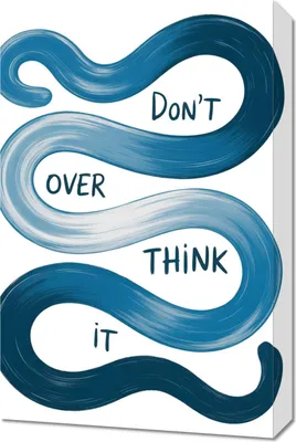 Produktbild von Bild 40x60cm Motivationsaffirmation Retro Vintage Für das Wohnzimmer Overthink