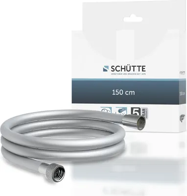 Produktbild von SCHÜTTE Brauseschlauch 150 cm, duschschlauch Kunststoff Silber