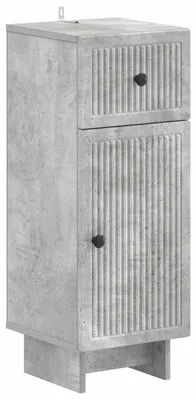 Obrázok produktu pre Skriňa do kúpeľne EDE, farba betónová šedá, rozmer 30 x 31 x 80 cm