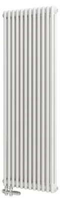 Produktbild von Duschparadies Traditioneller Heizkörper 1500 x 560 mm 1471W Doppellagig Gusseisenstil Weiß
