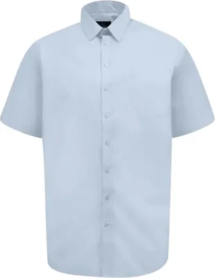 Image de Duke - Chemise « D555 Lucas » pour homme, manches courtes DC587 (XL) (bleu ciel)