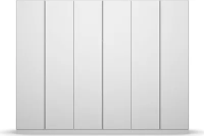 Produktbild von Kleiderschrank Drehtürenschrank Monostar | 6-türig | Alpinweiß 271 x 210 x 54 cm