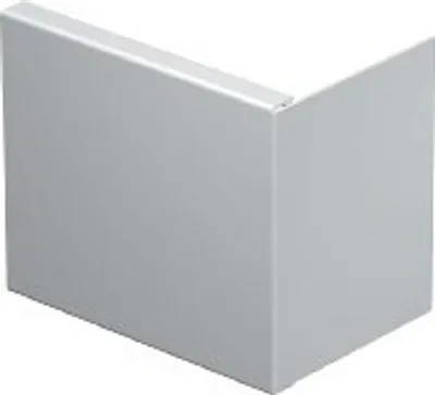 Produktbild von OBO BETTERMANN OBO Endstück 100x130mm WDK HE100130LGR PVC lichtgrau RAL7035 6183956