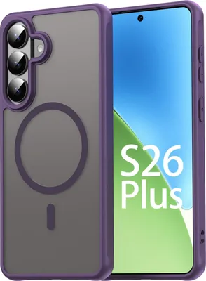 Produktbild von Handyhülle für Samsung Galaxy S26+ Magnet Case Schutzhülle Kratzfest in Lila