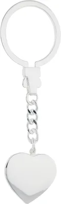 Produktbild von JuwelmaLux Schlüsselanhänger Silber 925 Herz poliert JL14-01-0456