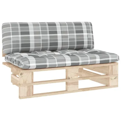 Produktbild von Outdoor-Mittelsofa Paletten Imprägniertes Kiefernholz