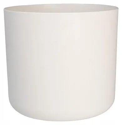 Produktbild von Elho B.For Soft Übertopf rund weiß matt 14/12,5 cm