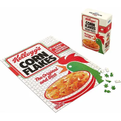 Produktbild von GIBSONS Kellogg`s Cornflakes doppelseitiges Puzzle 500 Teile