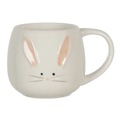 Produktbild von Clayre & Eef Tasse 200 ml Beige Keramik Kaninchen
