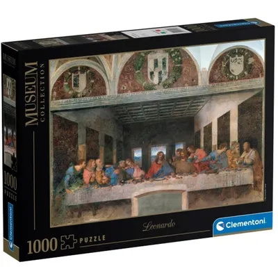 Immagine prodotto di Collezione Museo: Leonardo - Das Abendmahl (1000 Teile) - Clementoni 31447 - (Spielwaren / Puzzle)