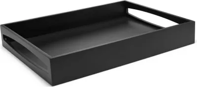Produktbild von Leopold Vienna Tablett schwarz 300x400x60mm Holz       LV618000