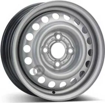 Productafbeelding van 13-inch stalen velg ALCAR, 13" x 4.5", 4x100 steek, ET45, 56.60mm naafdiameter, velgkleur: zilver
