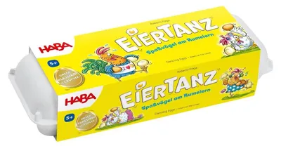 Produktbild von HABA Dancing Eggs, Brettspiel, Familie, 5 Jahr(e), 10 min