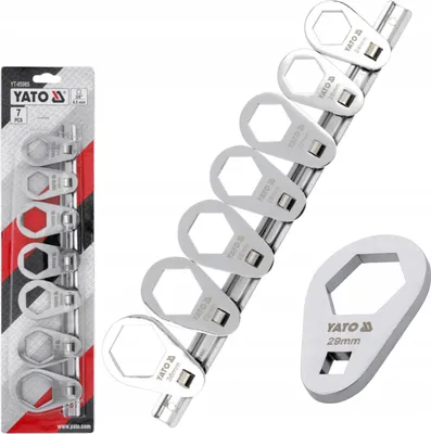 Immagine prodotto di Set di chiavi a bussola per filtro dell'olio da 24, 25, 27, 28, 29, 32, 36 mm, 3/8"