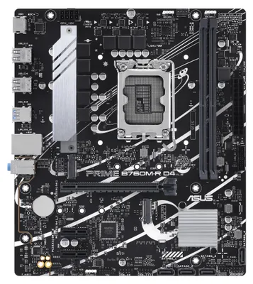 Produktbild von Asus 90Mb1Ha0-M0Eay0 Prime B760M-R D4//Lga1700,B760,Usb 5Gbps,Mb