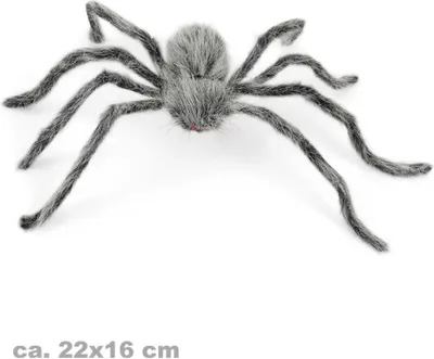Produktbild von XXL Deko Spinne 22 x 16 cm Halloween Karneval Party