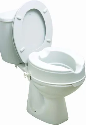 Produktbild von Erhöhte Toilettensitz ohne Deckel 10,5 cm - Einfaches Sitzen und Aufstehen