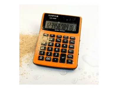 Obrázek produktu pro Olympia Lcd1000P Taschenrechner Orange