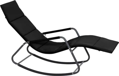 Produktbild von SIENA GARDEN Schaukelliege mit Kissen Aliano black
