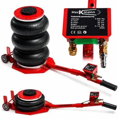 Immagine prodotto di Cric ad aria compressa, 3, 5 tonnellate, airbag, pneumatico ,sollevamento con maniglia per auto, garage, 15-40 cm