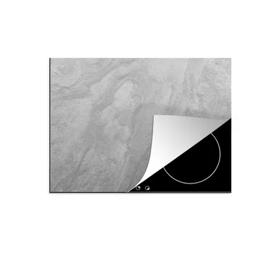 Obrázek produktu pro KitchenYeah® Kryt varné desky šedý - kámen - budovy - design, 59x51cm, dekorace do kuchyně, keramický kryt varné desky, kryt varné desky