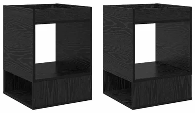 Produktbild von Moderner Beistelltisch aus Holz, Set mit 2 Stück