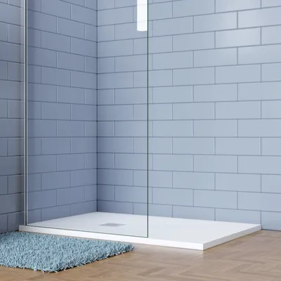 Produktbild von 80X140cm Duschwanne Duschtasse aus Sanitäracryl Dusche Brausewanne mit Ablaufschlauch