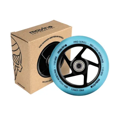 Obrázek produktu pro Náhradní kolečka do freestyle koloběžky MOVINO SLAVE, 110mm, hliník