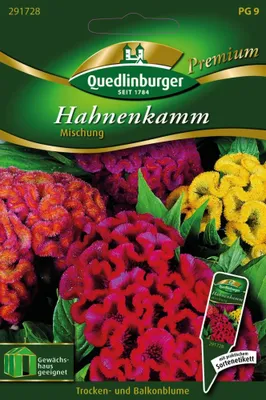 Produktbild von Hahnenkamm Mischung | Blumensamen von Quedlinburger