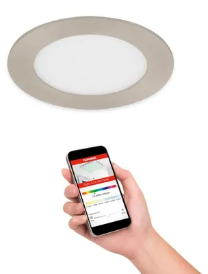 Image de Telefunken Smart LED à encastrer, Ø 12 cm, 6 W, Briloner Leuchten