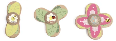 Productafbeelding van Classic World - Spinner Bloem - 36x36x3,5 cm - Geschikt voor kinderen vanaf 0 jaar