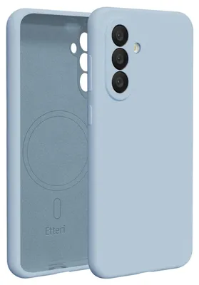 Produktbild von Etteri Silikon Mag Case für Samsung Galaxy A37 5G Hellblau