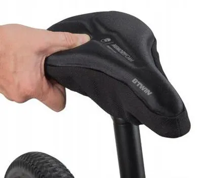 Produktbild von Elops Sattelüberzug Memory Foam L Schwarz