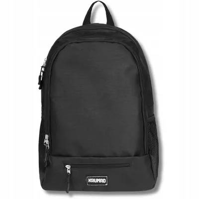 Immagine prodotto di Zaino KRUMAD nero da donna e da uomo, zaino scolastico per ragazze e ragazzi adolescenti, zaino da cabina per aereo, zaino impermeabile 28x15x44 cm