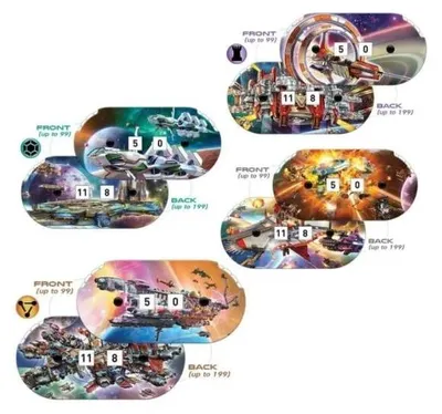 Obrázek produktu pro Star Realms: Rise of Empire – 4 žetony od IUVI Games