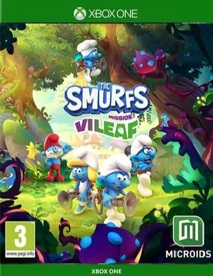 Obrázek produktu pro Microids The Smurfs - Mission Vileaf - Smurftastic Edition, Xbox One, E (bez omezení)
