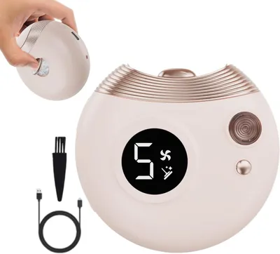 Immagine prodotto di Tagliaunghie elettrico - Trimmer automatico - Taglio preciso - Luce LED integrata - 10 x 10 x 4 cm - Bianco