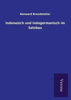 Produktbild von Indonesich und Indogermanisch im Satzbau