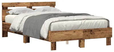 Immagine prodotto di Struttura del letto con led Legno vecchio 120 x 190 cm
