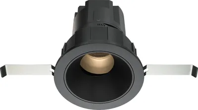 Produktbild von Maytoni LED Einbauleuchte Schwarz Rund 7W 390lm Warmweiß IP20 Aluminium