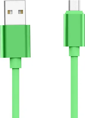 Image de Jaym, Micro-USB vers USB-A 2,4A Câble de charge et de synchronisation 1,7m POP, Vert