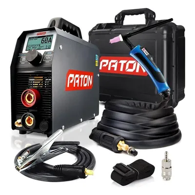 Produktbild von PATON StandardTIG-200 TIG Schweißgerät mit Pulsfunktion – Digitales Schweißgerät TIG 230V | Schweißgerät Set TIG DC