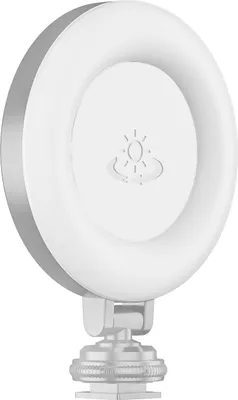 Zdjęcie produktu dla Mini lampa fotograficzna, przenośna lampa LED, trójkolorowa lampa wideo, obracana o 360′ã, zasilanie typu C, 48 kulek LED z mocowaniem typu cold shoe i śrubą 4/1 cala, kompatybilna z magicznym ramieniem aparatu selfie stick