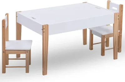 Zdjęcie produktu dla VidaXL 286189, MDF, Drewno, Czarny, Biały, 3 szt., 3 szt.