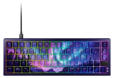 Produktbild von CHERRY NORTHERN LIGHT Bundle, Kabelgebunden, USB, Mechanischer Switch, QWERTZ, RGB-LED, Mehrfarbig