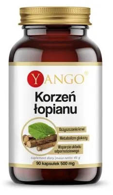 Productafbeelding van YANGO Klettenwurzel, 90 capsules