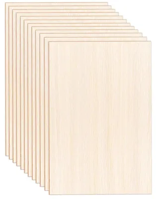 Obrázek produktu pro 12 kusů překližky, rozměry 300 x 200 x 2,1 mm, lipová překližka