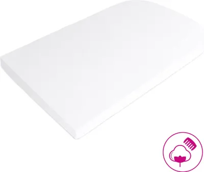 Produktbild von babybay Jersey Spannbetttuch für Matratze Kinderbettumbausatz Original und Maxi weiß