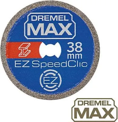 Produktbild von DREMEL® EZ SpeedClic: S456DM Premium Metall-Trennscheibe