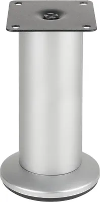 Produktbild von FS001 120 mm verstellbarer Möbelfuß, matt verchromt